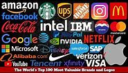 The World’s Top 100 Most Valuable Brands and Logos (2023)