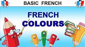 LEARN FRENCH COLOURS / COLORS