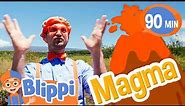 Blippi's Adorable Volcano Expedition | BLIPPI| Kids TV Shows | Cartoons For Kids | Fun Anime