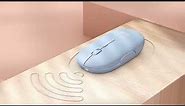 Ultra-thin: Puck Rechargeable Wireless Mouse