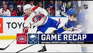 Canadiens @ Sabres 10/23 | NHL Highlights 2023