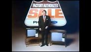 1970s Television Set Commercials RCA Zenith GE Sylvania Motorola