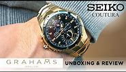 Seiko SSC572P Coutura Perpetual Watch - Unboxing and Quick Look