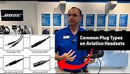 Which aviation headset plug do I need? Comparing the four most popular types (PJ, LEMO, U174, XLR)