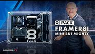 The Ultimate Small Wall Mounted ITX PC Unveiled With 8PACK! Introducing the Frame R8i 💪