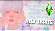 75 NEW TRAITS for your sims! | Sims 4 Mod Review