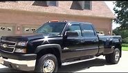 HD VIDEO 2005 CHEVROLET SILVERADO LT CREW CAB DURAMAX 4WD SEE WWW SUNSETMOTORS COM