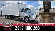 2019 HINO 268 26ft Box Truck with ICC Bumper | HINO Truck Review | Commercial Truck