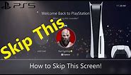 Automatically Sign-In to Your Account on PS5 Start-Up! Skip Selection Screen