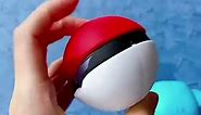 Cute 3D Cartoon Poke Ball Case Compatible with Samsung Galaxy Buds Live/Pro/2/FE - Soft Silicone Charging Box with Hook