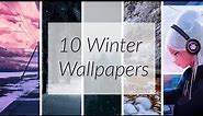 TOP 10 WINTER WALLPAPER FOR WALLPAPER ENGINE | +LINKS