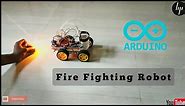 Arduino Fire Fighting Robot _Hobby project Diy