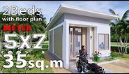 Small House Design 5x7 Meters (35sq.m)