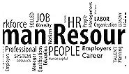 Vinyl Wall Decal Human Resources HR Words Cloud Management Office Stickers Mural Large Decor (ig6223) Black