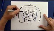 How to Draw A Cartoon Girl - FOR BEGINNERS!
