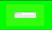 İphone Messages Green Screen