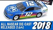 All 2018 NASCAR Die-Cast Released (1:64)