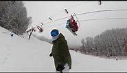 Snowboarding Ober Gatlinburg, Tennessee 2021