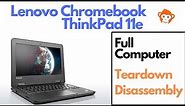 Lenovo ThinkPad 11e Chromebook Full Teardown / Disassembly