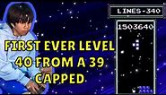 FIRST EVER Level 40 From a 39 Linecap in NES Tetris (World Record)