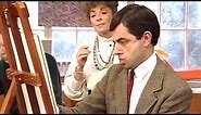 Painting with Bean | Funny Clips | Mr Bean Official