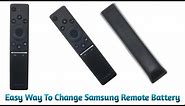 How to Replace Samsung Smart Remote batteries without any damage | Easiest Way To Change