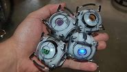 Portal 2 Personality Core/Sphere Figures (Wheatley, Space, Adventure/Rick, Fact)