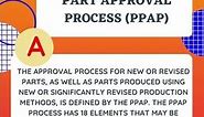 What Is PPAP (Production Part Approval Process)?