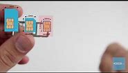 Samsung Galaxy S8+ / S8 Plus - How to insert SIM card / memory card | MOBOSdata