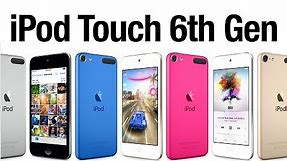 iPod Touch 6th Generation Announced! New Features & Changes Review