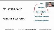 Difference between Lean, Six Sigma, Continuous Improvement, and Process Improvement