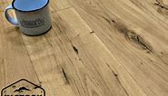 Rustic Engineered White Oak Flooring - Wide-Plank, Live-Sawn