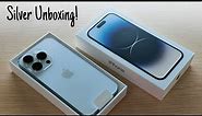 iPhone 14 Pro Max Silver Unboxing - Beautiful beast!!