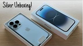 iPhone 14 Pro Max Silver Unboxing - Beautiful beast!!