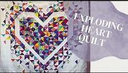 Unlocking the Secrets of the 'Exploding Heart' Quilt! Quilting Tutorial