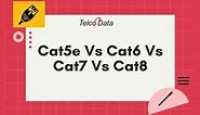 CAT5E, CAT6, CAT7, CAT8: Which To Choose? | Telco Data