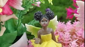 PEGZOS Fairies for Fairy Garden with Stakes 5 Pack Fairy Garden Accessories Resin Fairies Figurines for Flower/Plant Pot Decorations Miniature Decor Outdoor