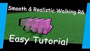 How to make smooth and realistic walking R6 Robot in build a boat for treasure.