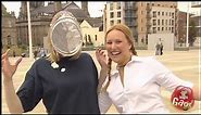 Running Pie Attack Prank - Just For Laughs Gags