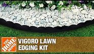 How to Use the Vigoro Lawn Edging Kit | The Home Depot