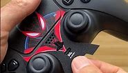 Spider-Man 2 Skin for PS5 DualSense Controller #gaming #ps5 #ps5controller #spiderman #shorts
