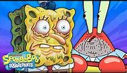 SpongeBob Has To Save Everyone from Sick Mr. Krabs | Full Scene 'Kwarantined Krab' | SpongeBob