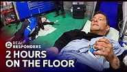 Injured Mechanic In Severe Pain After Collapse | Inside The Ambulance | Real Responders