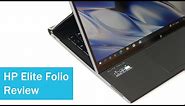 HP Elite Folio Review (Snapdragon 8cx Gen2 ARM 2-in-1 laptop)