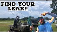 Find Your LEAK In Your BOAT Using This One SIMPLE Method!!!