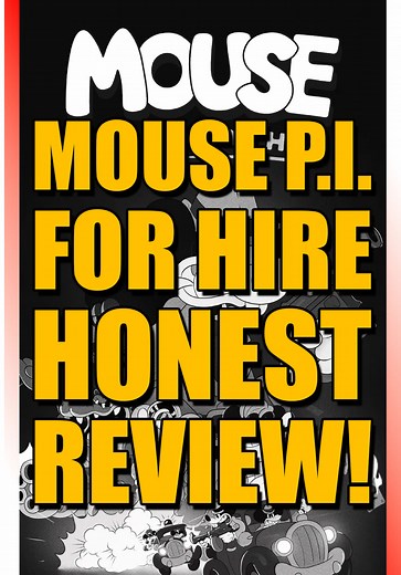 This is my HONEST REVIEW of Mouse P.I. For Hire and this game has so much charm to it! #mousepiforhire #gaming #gamingnews #gamereview #news