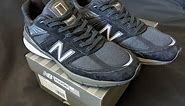 New Balance 990v5 Black and Silver Unboxing and Overview