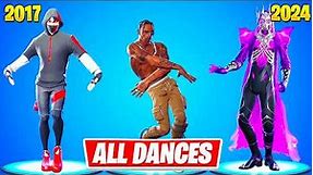 ALL 1000 FORTNITE DANCES & EMOTES | 2017 - 2024