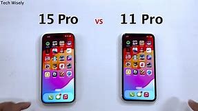iPhone 15 Pro vs 11 Pro Speed Test
