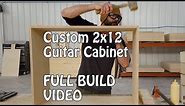BUILD VIDEO! Custom 2x12 Guitar Cabinet from Mojotone! British Bluesbreaker